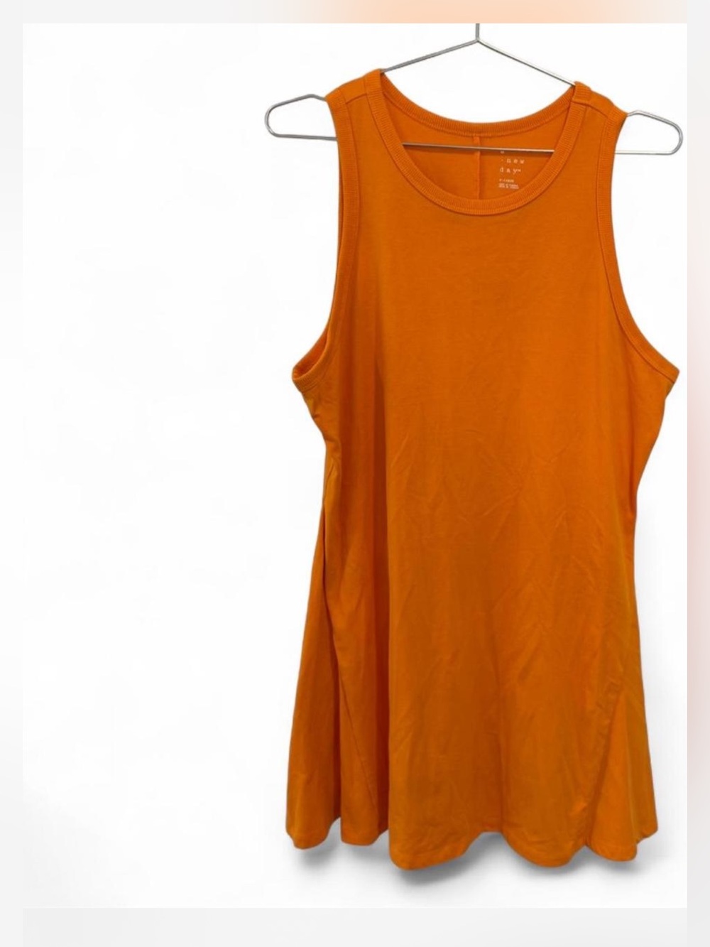 Women’s A New Day Orange Sleeveless Tank Dress XL